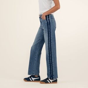 Kut from the Kloth Sienna High Rise Straight Leg, Exclusive Size 1212 / Snazzy W